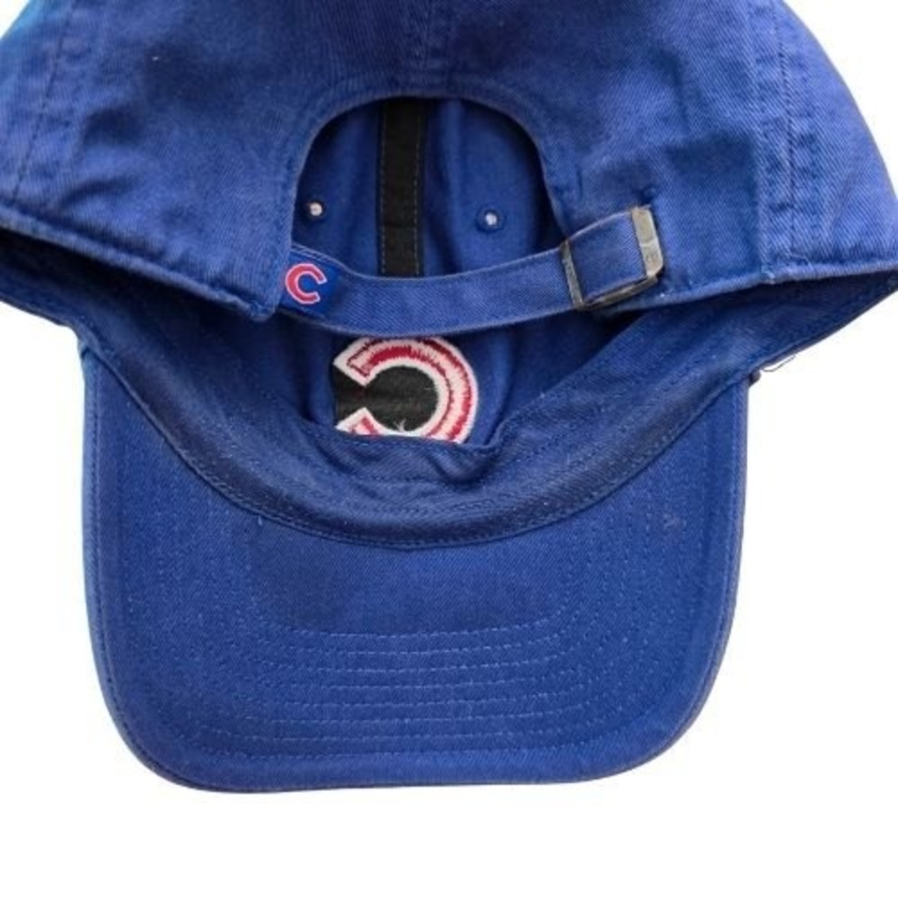 47 Brand Chicago Cubs MLB Baseball Cap Blue Adjustable Strapback Dad Hat OSFA - Picture 14 of 14